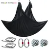 Hamaca de Yoga Aéreo 7m Set Uso en Casa Placa Fija Accesorios Cuerda de Suspensión Elástica Tela para Colgar Estudio de Yoga