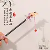 Grampo de Cabelo de Garça Voadora Estilo Antigo Grampo de Cabelo de Ébano Sintético Acessórios Hanfu Novo Estilo Chinês Grampo de Cabelo Cheongsam Joias Atacado para Mulheres