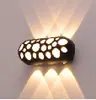 2024 creativa nueva lámpara de pared LED emisora de luz nórdica habitación dormitorio pared de fondo lámpara de pared impermeable exterior venta al por mayor