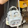 2025 Nueva Elegante Bolsa Ita Estilo Japonés Mochila Estilo Ins para Mujer, Mochila Pequeña para Viajes, Bolso de Hombro Multifuncional para Mujer