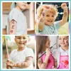 Adesivos de Tatuagem de Unicórnio Novos Transfronteiriços Criativos Desenho Animado Adesivos de Tatuagem Infantis Adesivos de Tatuagem Descartáveis Laváveis