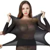 Popular Conjunto de Ropa Interior Térmica de 37 Grados para Mujer, Calzoncillos Largos de Cuello Redondo sin Costuras, Temperatura Constante, a Prueba de Frío y Cálido