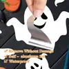 LB005 Adesivo de Decoração de Halloween Fantasma para Exterior Decoração de Festival Adesivo de Chão de Folha de Alumínio Adesivo de Parede Autoadesivo à Prova d'Água