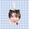 Maxkybas Ma Da Chubby Luggage Tag para Tutai Opera Quartet Love Surrounding Schoolbag Pendant Estrela ao redor