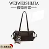 2026 Nova Bolsa Boston Estilo Coreano Retrô para Mulheres Couro Macio de Alta Qualidade Bolsa de Ombro Único Moda Versátil Bolsa Transversal