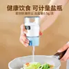 Salero Cuantitativo de Presión Caja de Condimentos Frasco de Condimentos Vidrio Cocina Sellado Resistente a la Humedad Botella de Sal y Condimentos Hogar Exterior