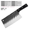 Cuchillo de cocina doméstico Running Jianghu, forjado a mano, para cortar huesos, cuchillo de corte de doble propósito, cuchillo afilado y duradero de acero inoxidable