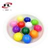 Pelota de golf flotante de doble capa, colorida y de práctica, disponible en varios colores, venta directa del fabricante Fuli Sports.