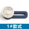 Botón Extensor de Cintura sin Clavos Botón Telescópico Desmontable Hebilla Universal Botón Extendido Botón para Jeans Artefacto Ajustable