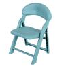 Silla Portátil Plegable con Respaldo, Taburete Pequeño de Plástico, Silla Doméstica Engrosada, Taburete Bajo para Jardín de Infancia, Taburete Pequeño para Niños