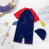 Trajes de baño para niños Ins Style de Corea del Sur, con protección solar y secado rápido, para niños de 0 a 3 a 8 años.