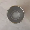 Taza de cerveza de acero inoxidable 304 transfronteriza, taza portátil para bebidas frías, taza con borde rizado de una sola capa, taza creativa práctica, venta al por mayor