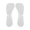 Zapatos de Tacón Alto para Mujer Casual Antideslizante Plantilla de Masaje Almohadilla de Silicona de Siete Puntos Soporte de Arco Grueso Corrección Almohadilla de Medio Número