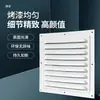 Liga de Alumínio Veneziana de Alumínio Ventilação de Parede Externa Saída de Ar de Exaustão Capuz de Vento à Prova de Chuva Grelha Perfurada Respirável Tampa de Dissipação de Calor