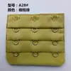 Extensor de Sujetador de Acero Inoxidable de Tres Filas y Tres Ganchos, Broche Extensor de Lencería de Tres Filas y Tres Ganchos, Venta Directa del Fabricante, Incluye Carta de Colores