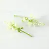 Decoração de Buquê de Grama Dourada Artificial Materiais de Flores Pequenas Arranjo de Parede de Flores para Casamento DIY Flores Artificiais Coloridas Cabeças de Flores Artificiais
