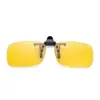 Nuevas Gafas de Sol Estilo Clip-On Polarizadas para Conducir para Hombres y Mujeres Visión Nocturna Clip-On Flip-Up