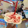Tigelas Descartáveis de Papel Macio para Smoothies para Venda Atacadista Comercial, Copos Criativos para Sorvete, Tigelas de Pétalas, Tigelas de Papel Biodegradável para Gelo Raspado