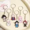 Llavero colgante de acrílico de anime astronauta versión Q amuleto decoración de celebridad IP accesorio creativo regalo al por mayor