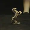 Caballo de Latón para Alcanzar el Éxito y Atraer Riqueza, Sala de Estar de Lujo Accesible, Estudio, Artesanías Decorativas para Gabinete de Vino, Adornos de Escritorio de Oficina de Gama Alta