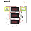 Cabezal de medidor de corriente digital nanoamperímetro digital de alta precisión de 5 dígitos CC rango automático 0-7mA-3A positivo y negativo