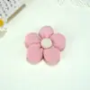 Estilo Pastoral Flor de Cinco Pétalos Rellena de Algodón Tridimensional Cuadros Accesorios para el Cabello, Ropa Accesorios de Tela Hechos a Mano, Accesorios de Flores, Accesorios de Joyería