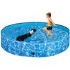 Piscina quente de fábrica para animais de estimação banheira dobrável para cuidados com cães piscina de natação externa piscina de limpeza para cães