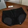 Exquisitas Bragas de Encaje Sexy Estilo Francés para Mujer, Cintura Media, Cómodas, Transpirables, Delgadas, Antibacterianas, Braguitas con Refuerzo de Seda 8748