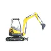 Mini Excavadora para Uso Agrícola, Tipo Huerto 20, Máquina de Gancho Pequeño para Ingeniería Municipal, Mini Excavadora de 12 Orugas