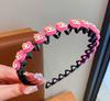 Diadema para el Cabello de Niña Artefacto para Acabado del Cabello Diadema Niñas Linda Presionador para el Cabello Diadema Accesorios para el Cabello Niñas Pequeñas Diadema Antideslizante para la Cabeza