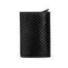 Bolsa de Cartão Masculina Amazon Padrão de Palha Porta-Cartões Carteira de Metal Business Masculina Liga de Alumínio Multi-Cartão Caixa Automática de Cartões