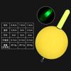 Bola Eletrônica Luoyang 425 Flutuador Esférico Pesca Noturna Flutuador Eletrônico Automático Localização de Fundo EVA Luya Bola Flutuador Grupo de Pesca