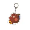 Llavero Acrílico Animal Crossing Colgante Doble Cara Merchandising de Dibujos Animados Animal Crossing