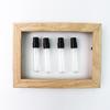 Muestra de Perfume en Spray Botella de Vidrio Transparente Boca de Rosca Botella con Atomizador de Bayoneta 2.5ml Frasco de Perfume