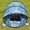 Tienda de Playa Exterior Impermeable a Prueba de Viento Toldo Parasol Montaje Rápido Automático Camping Picnic Sombra