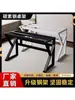 Pernas de Mesa em Ferro em Forma de K, Estrutura de Mesa com Suporte Espessado, Mesa de Computador para Escritório, Mesa de Escrita, Estrutura de Suporte para Mesa de Jogo, Estrutura de Ferro