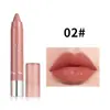 Lápiz de labios hidratante transfronterizo Lápiz de labios lápiz de labios color nude marrón cameo delineador de labios lápiz bálsamo labial brillo de labios sólido