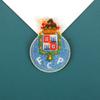 Ventas directas de fábrica de broches con el logotipo del escudo de la Liga de Campeones de la UEFA nacional, pegatinas de tela al por mayor, accesorios de ropa, accesorios decorativos