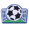 Bola esportiva pequena patch de cola macia plana material de decoração de desenho animado acessórios de joias DIY atacado