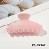 Nuevo Modelo Ps Qiyue Pinza Cuadrada para el Cabello de Dos Colores, Pinza de Garra de Moda para Mujeres, Pasador Elegante para la Parte Trasera de la Cabeza, Pinza de Tiburón al por Mayor