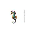 Pendientes Nuevos de Acrílico Transfronterizos, Serie de Animales Coloridos, Adornos para Orejas Planos de Acrílico 2D, Artículos Decorativos, Regalos para Otros