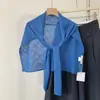 Chal exterior de punto con mezcla de lino, versión extragrande para primavera y otoño, adecuado para ir al trabajo, bufanda protectora para el cuello, color liso simple, calentador de cuello de alta gama