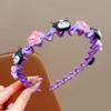 Diadema Infantil Linda de Dibujos Animados Kuromi para Niñas Antideslizante que No Daña el Cabello Diadema para el Cabello para Niña Flequillo Cabello Suelto Accesorios para el Cabello Nuevo