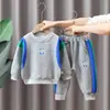 Ropa Infantil Niños Ropa para Niños Niños Ropa de Primavera y Otoño Traje 2025 Nuevo Traje Sudadera Infantil Estilo Coreano Casual Ropa para Bebé Niño