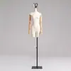 Mannequins estilo coreano suportes para vitrine de loja de roupas femininas de comprimento médio manequim de corpo inteiro para loja de roupas mesa humana manequim de loja de roupas