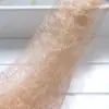 Tejido de malla irregular con hilo dorado y plateado encaje hueco telaraña hilo de malla irregular color sólido hecho a mano DIY / Hilo de malla de nailon
