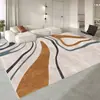 Sala de Estar Color Crema Antideslizante Gama Alta Lujo Ventana Saliente Alfombrilla para Sofá Sin Lavar Dormitorio Mesita de Noche Mesa de Café Alfombra