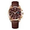 Reloj de pulsera VAVAVOOM nuevo para hombre, multifuncional, impermeable, con correa, calendario, manecillas luminosas, de marca transfronteriza