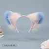 Diademas de Peluche Orejas de Gato Hechas para Cruce de Fronteras, Disfraces de Fiesta, Accesorios para Actuaciones, Accesorios para el Cabello de Orejas de Zorro para Halloween