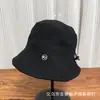 Nuevo Sombrero de Pescador Casual Simple con Logo Kt para Mujer, Primavera 2026, Protección Solar, Moderno, Versátil, Sombrero de Cubo Adelgazante